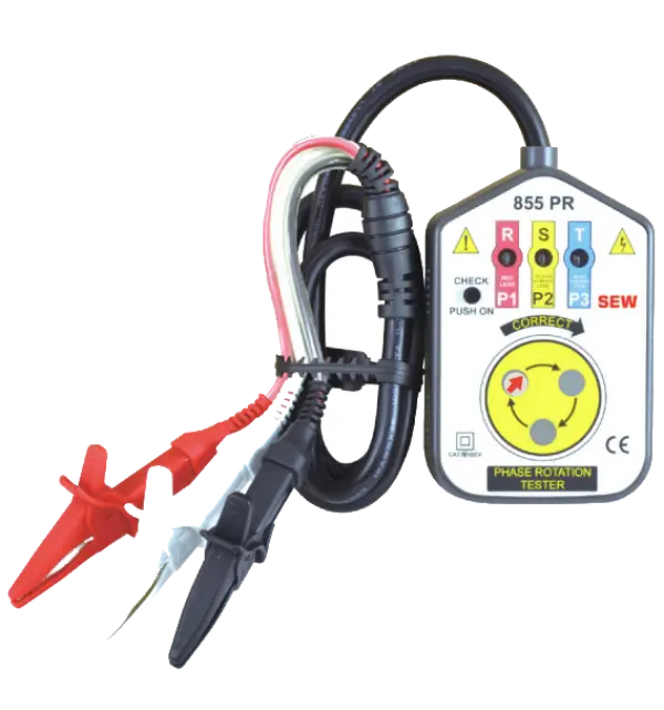 Indicación por disco giratorio. Seguridad CAT IV 600V