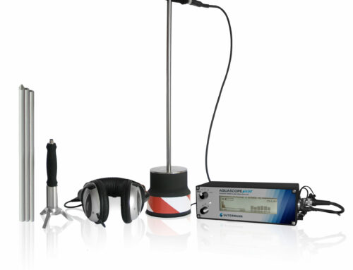Geófono GUTERMANN AquaScope 550 para detección de fugas de agua.
