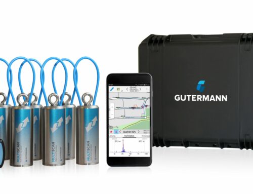 Correlador multipunto GUTERMANN MultiScan para detección de fugas de agua.