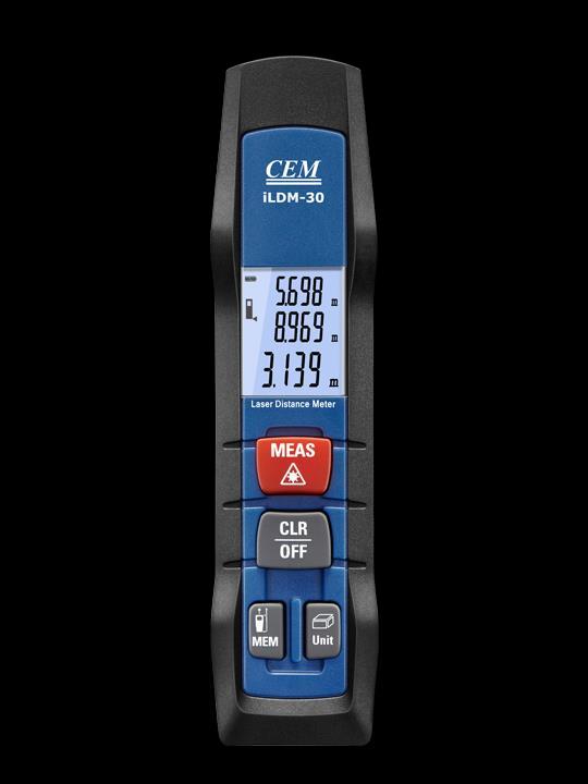  CEM LDM-100H - Medidor de distancia láser para